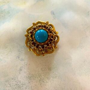 Beautiful vintage florenza brooch - Gem